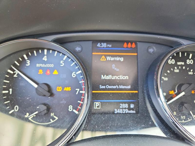 2021 Nissan VIN JN1BJ1AV4MW317808 COPART salvage auction — FRONT END, Ga - Cert Of Title-Salvage, sold $4,050 on 2026-07-09 (photo 9)