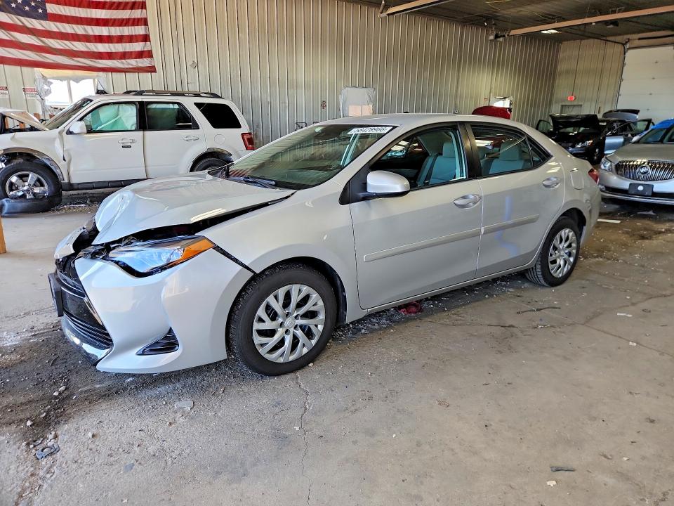 2017 Toyota VIN 2T1BURHEXHC914646 COPART salvage auction — FRONT END, WI - CERTIFICATE OF TITLE, sold $4,300 on 2026-07-20 (photo 1)