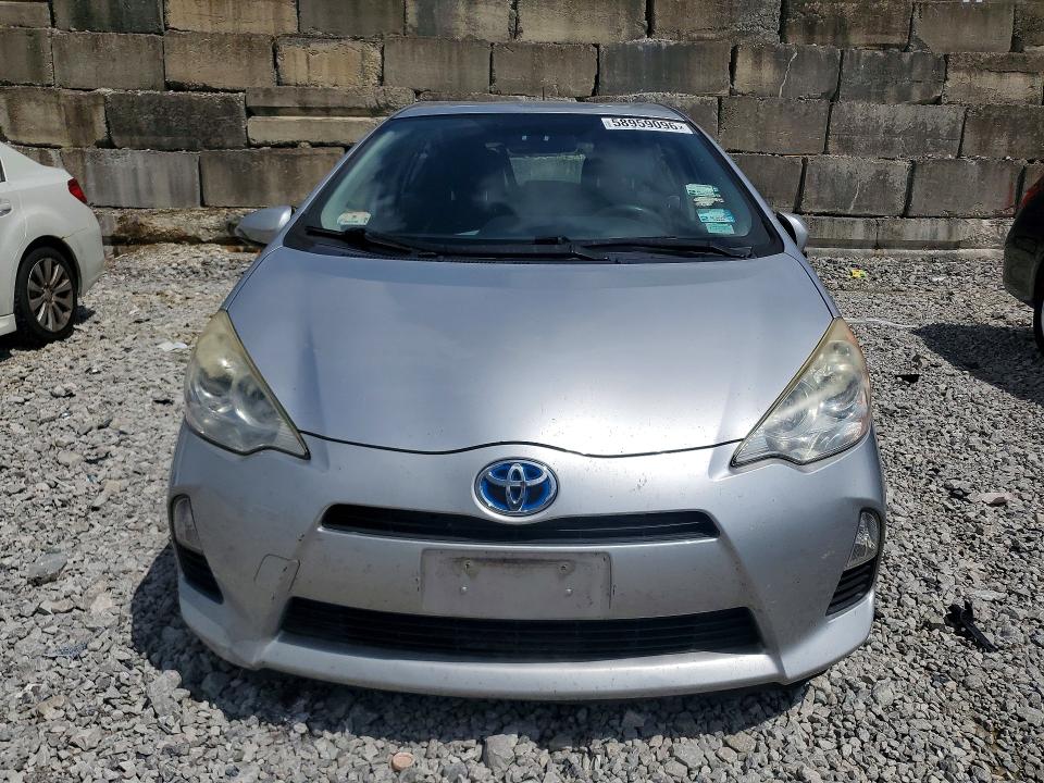 2012 Toyota Prius VIN JTDKDTB3XC1525894 COPART salvage auction — WATER/FLOOD, Oh - Cert Of Title-Salvage Flood, sold $1,400 on 2026-07-31 (photo 5)