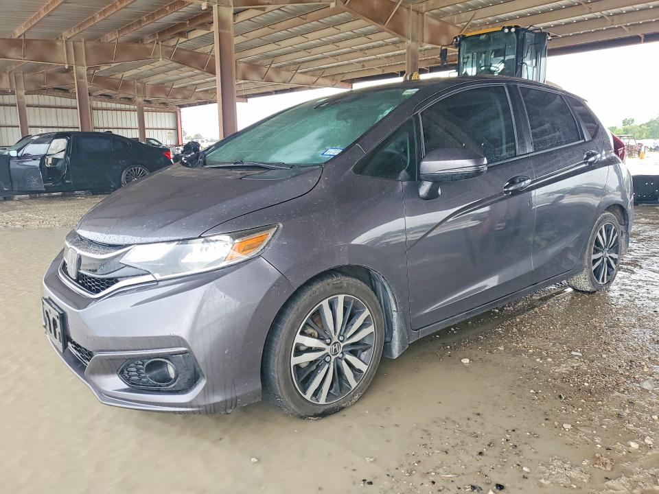 2018 Honda Fit VIN 3HGGK5H89JM719876 COPART salvage auction — WATER/FLOOD, Tx - Salvage Title-Flood Damage, sold $150 on 2026-08-21 (photo 1)
