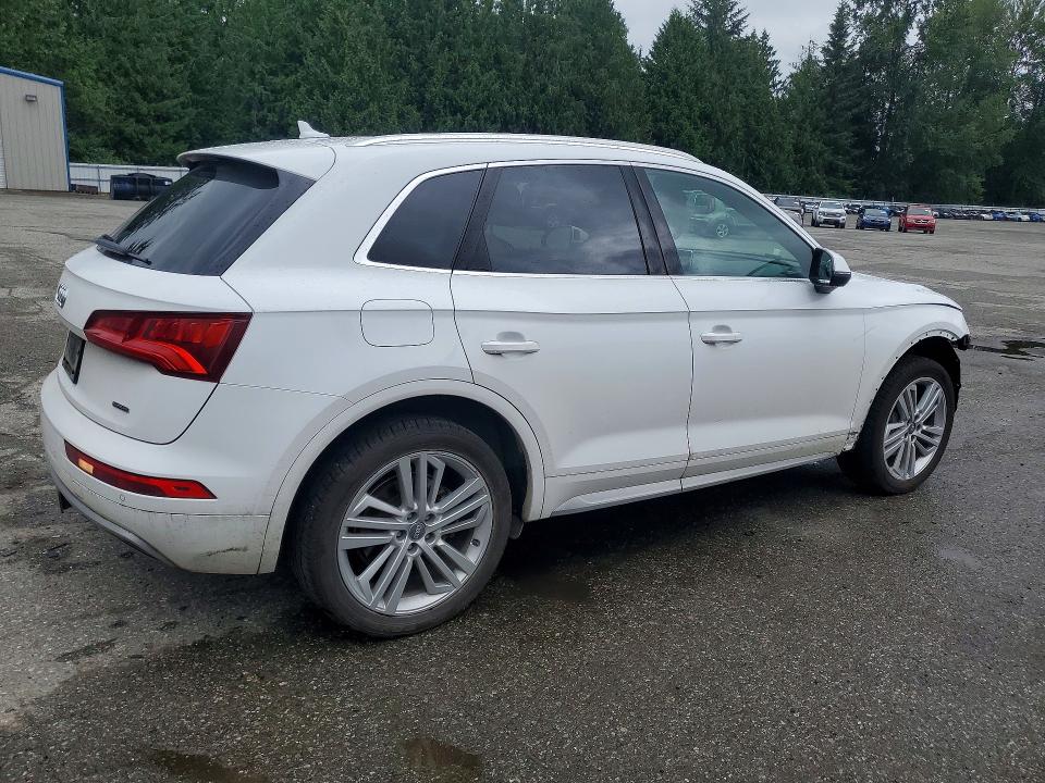 2019 Audi Q5 VIN WA1BNAFY5K2124389 COPART salvage auction — FRONT END, Wa - Bill Of Sale, sold $8,500 on 2026-07-20 (photo 3)