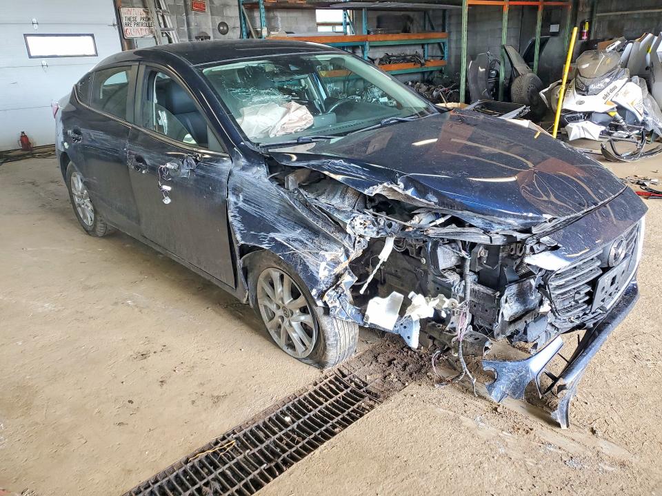 2018 Mazda 3 VIN JM1BN1V78J1179552 COPART salvage auction — FRONT END, On - Permit Salvage, sold $150 on 2026-07-07 (photo 4)
