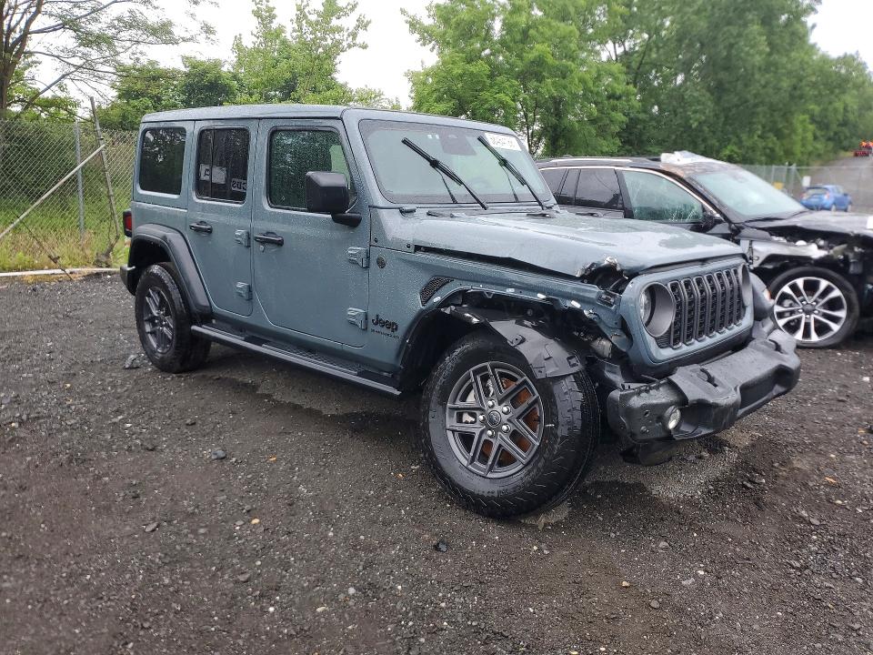 2025 Jeep Wrangler / VIN 1C4PJXDN8SW643500 COPART salvage auction — FRONT END, Nj - Cert Of Title-Salvage, sold $16,300 on 2026-07-09 (photo 4)