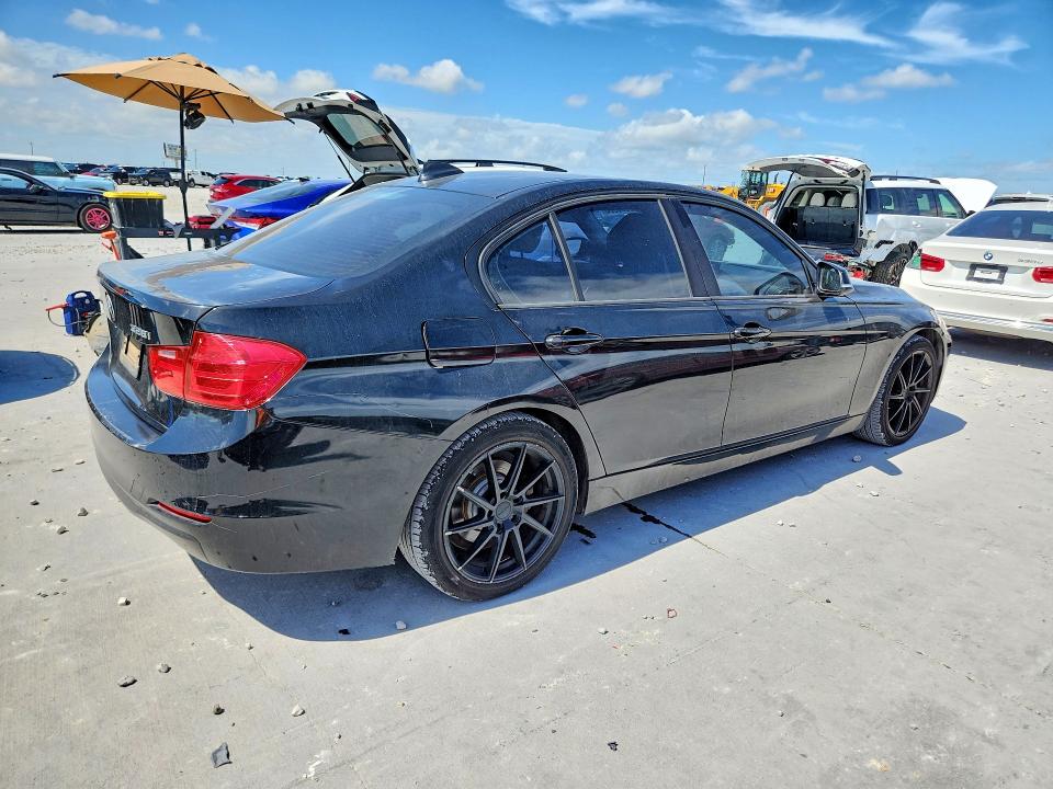 2013 BMW 3er VIN WBA3B3C5XDJ811253 COPART salvage auction — HAIL, Tx - Certificate Of Title, sold $3,150 on 2026-08-21 (photo 3)