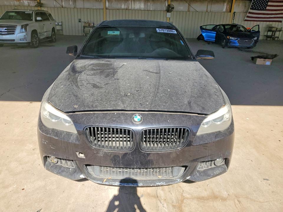 2013 BMW 5er VIN WBAFR7C59DC823026 COPART salvage auction — FRONT END, Az - Certificate Of Title, sold $1,350 on 2026-07-06 (photo 5)