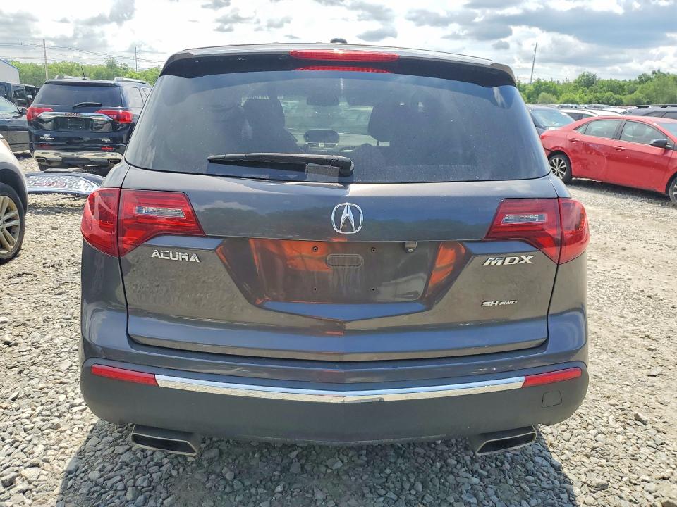2011 Acura Mdx VIN 2HNYD2H69BH538927 COPART salvage auction — NORMAL WEAR, Ma - Certificate Of Title, sold $1,100 on 2026-07-29 (photo 6)