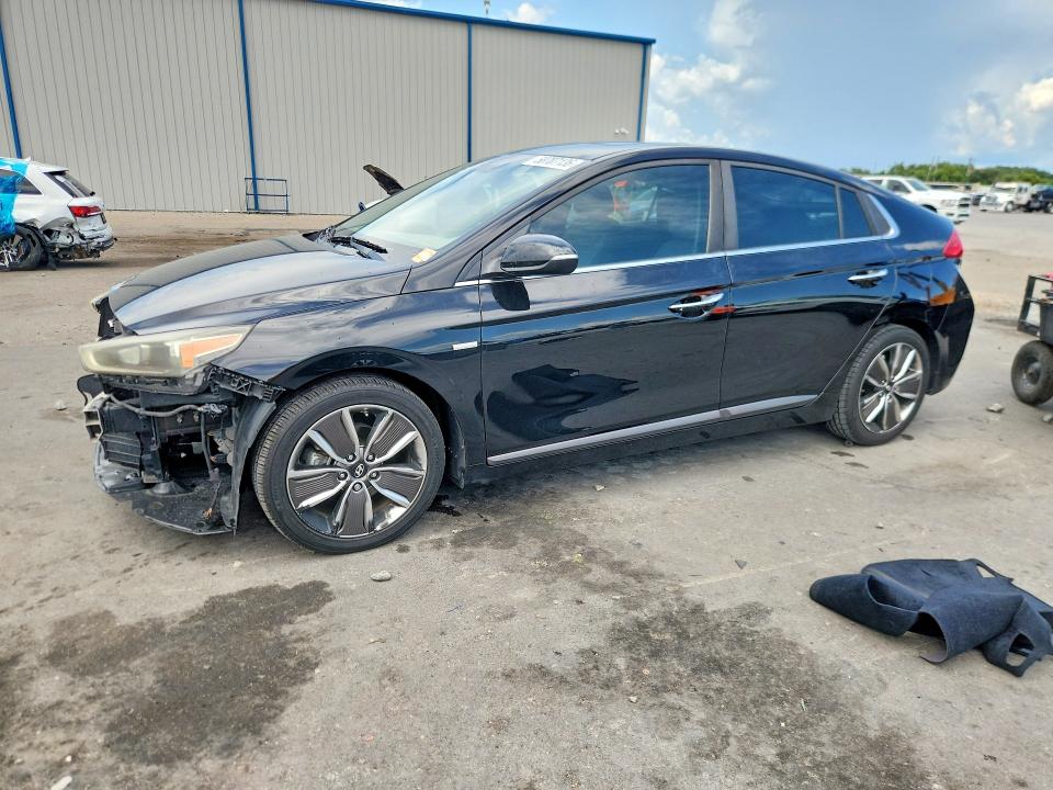 2018 Hyundai Ioniq VIN KMHC05LC1JU073142 COPART salvage auction — FRONT END, Fl - Certificate Of Destruction, sold $1,950 on 2026-07-06 (photo 1)