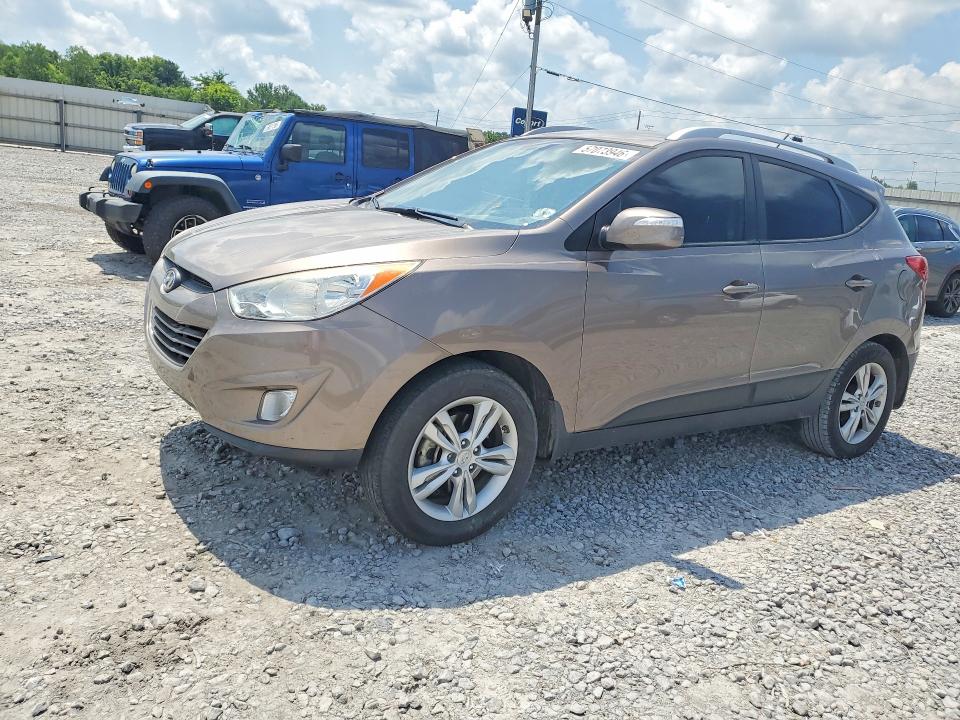 2013 Hyundai VIN KM8JU3AC2DU724754 COPART salvage auction — UNDERCARRIAGE, AL - CERT OF TITLE-SALVAGE TITLE (P), sold $1,650 on 2026-07-28 (photo 1)