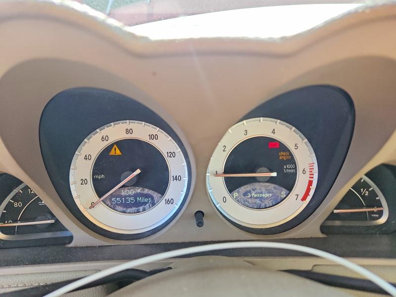 2009 Mercedes-benz Sl-klasse VIN WDBSK71FX9F149975 COPART salvage auction — SIDE, Il - Salvage Certificate, sold $3,050 on 2026-07-28 (photo 9)