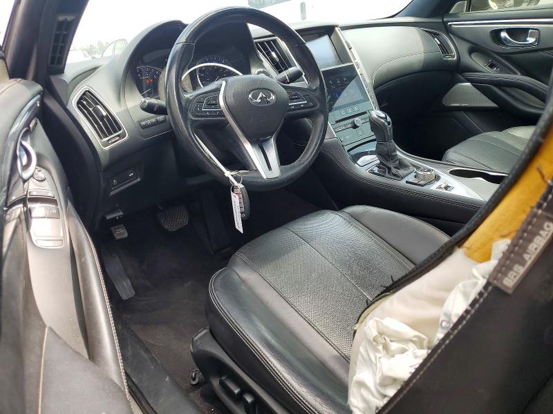 2019 Infiniti Q60 VIN JN1EV7EK8KM230412 COPART salvage auction — REAR END, Ca - Salvage Certificate, sold $2,650 on 2026-07-15 (photo 8)
