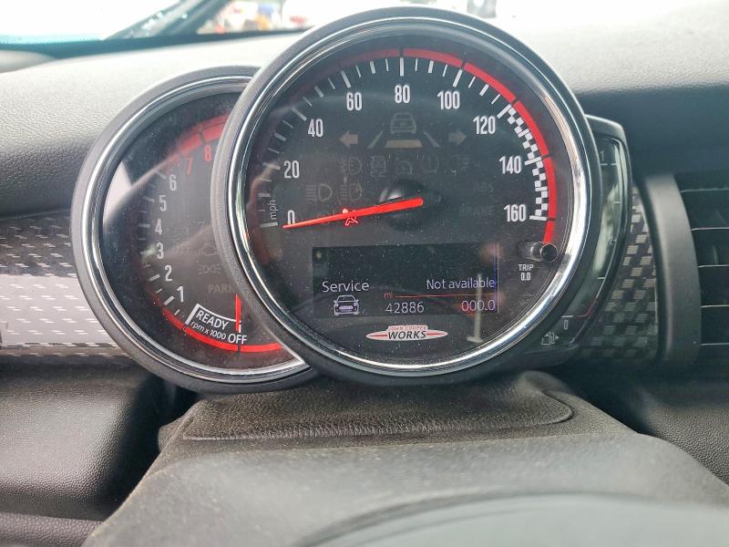 2018 Mini Cooper VIN WMWWH9C57J3A78466 COPART salvage auction — REAR END, SC - CERT OF TITLE-SALVAGE, sold $900 on 2026-07-27 (photo 9)
