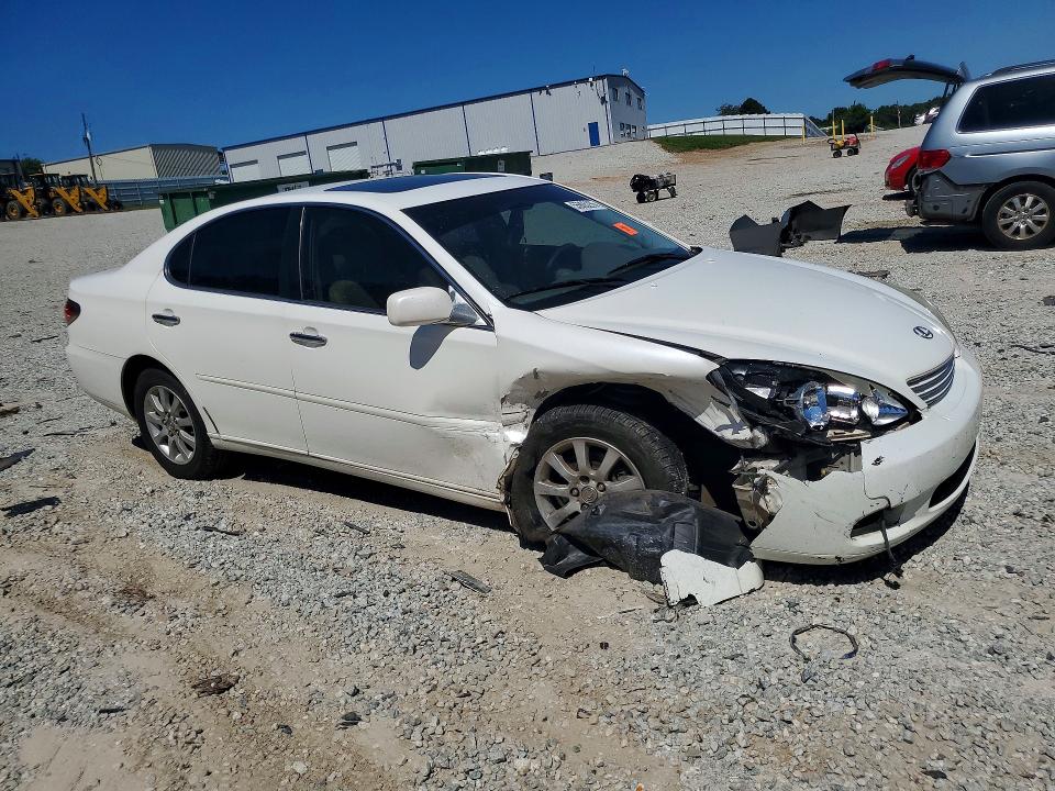 2004 Lexus Es 330 VIN JTHBA30G740022621 COPART salvage auction — FRONT END, Ga - Cert Of Title-Salvage, sold $425 on 2026-07-29 (photo 4)