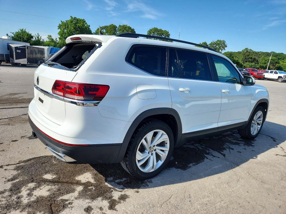 2021 Volkswagen VIN 1V2WR2CA1MC567899 COPART salvage auction — HAIL, Mo - Salvage Certificate Of Title, sold $5,700 on 2026-07-29 (photo 3)
