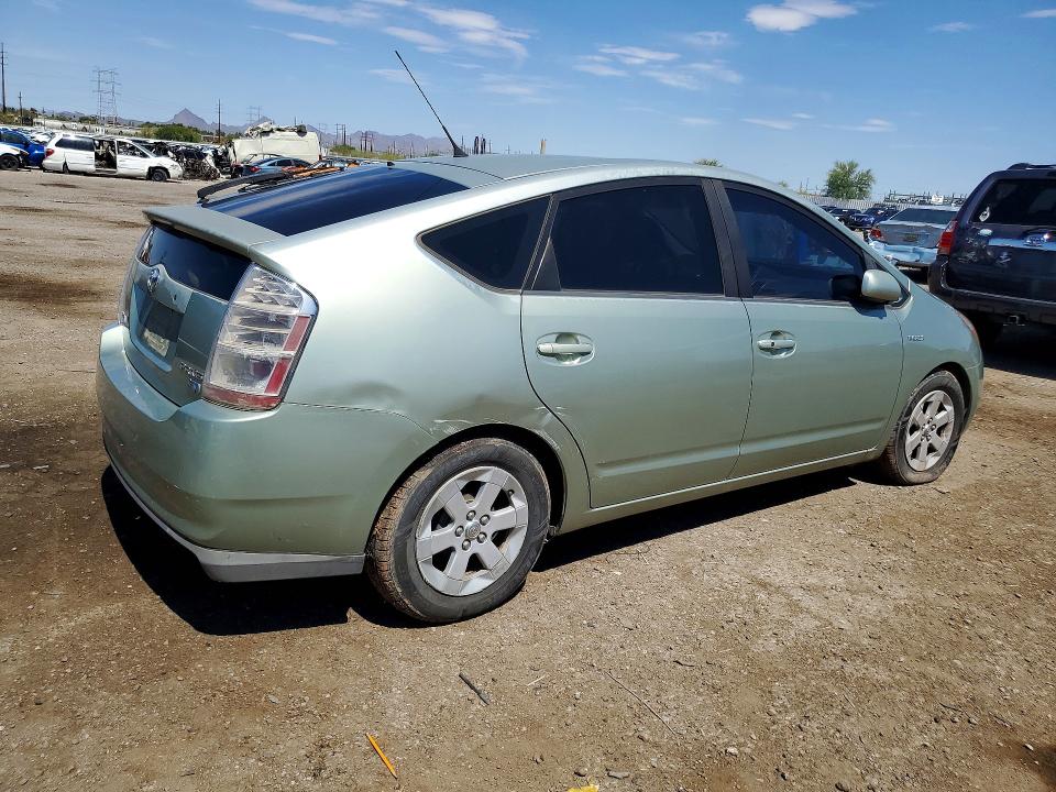 2008 Toyota Prius VIN JTDKB20U483414720 COPART salvage auction — DAMAGE HISTORY, Az - Certificate Of Title, sold $1,350 on 2026-07-31 (photo 3)