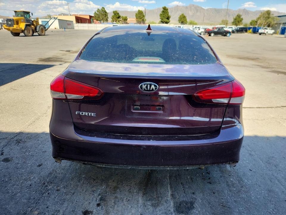 2017 Kia Forte VIN 3KPFL4A79HE014809 COPART salvage auction — FRONT END, Nm - Certificate Of Title, sold $1,100 on 2026-07-10 (photo 6)