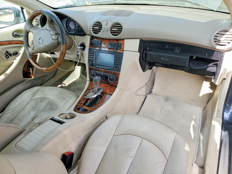 2009 Mercedes-benz Clk-class VIN WDBTK56F89T104424 COPART salvage auction — FRONT END, Ca - Dis/Dlr/Exp Only Clean Title, sold $525 on 2026-07-07 (photo 8)