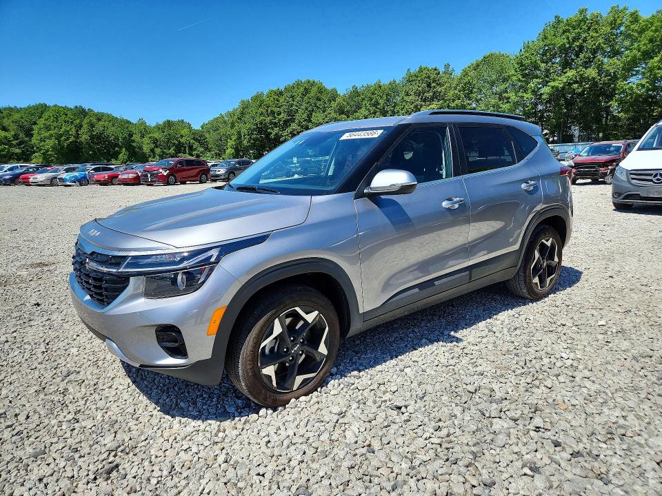 2025 Kia Seltos VIN KNDERCAA4S7686073 COPART salvage auction — REAR END, Ma - Cert Of Title-Salvage, sold $6,400 on 2026-07-15 (photo 1)