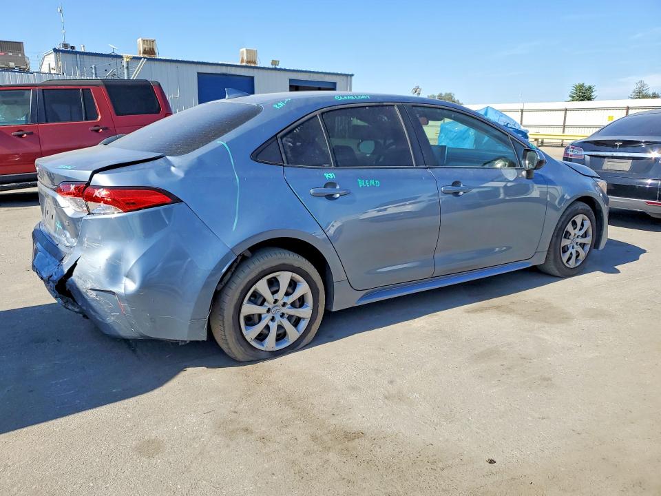 2021 Toyota VIN JTDEPMAEXMJ150748 COPART salvage auction — REAR END, Ca - Salvage Certificate, sold $6,300 on 2026-07-31 (photo 3)