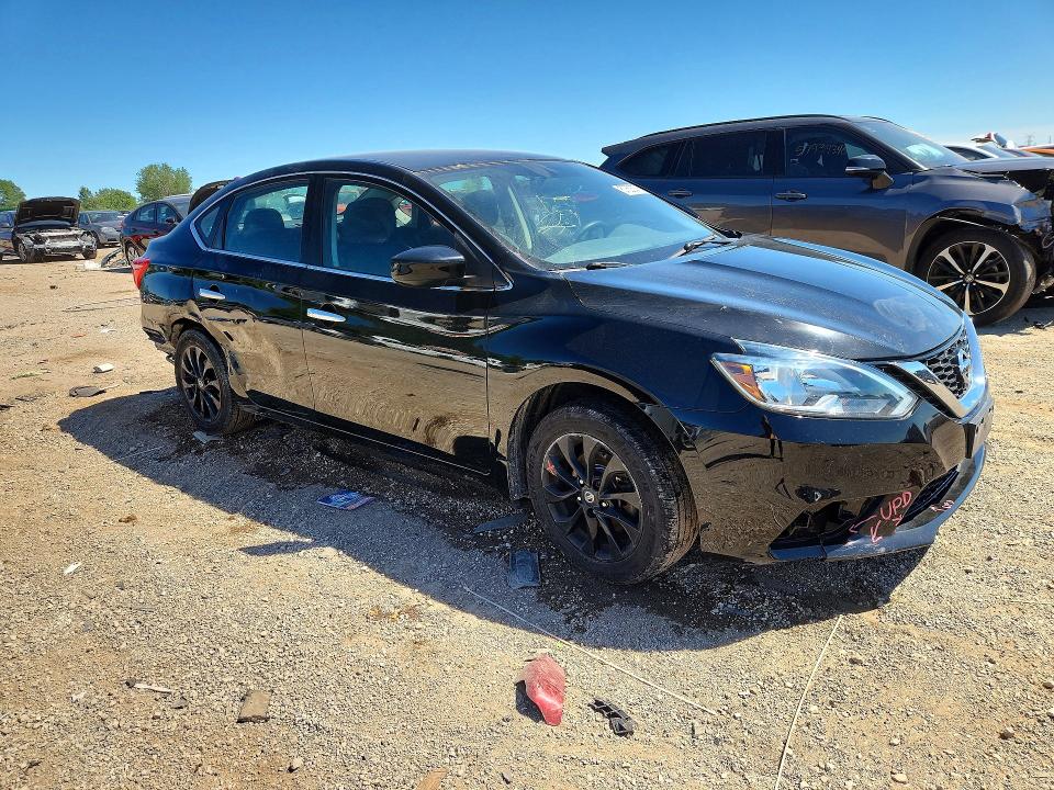 2018 Nissan Sentra VIN 3N1AB7AP6JY345563 COPART salvage auction — REAR END, Il - Salvage Certificate, sold $1,900 on 2026-07-23 (photo 4)