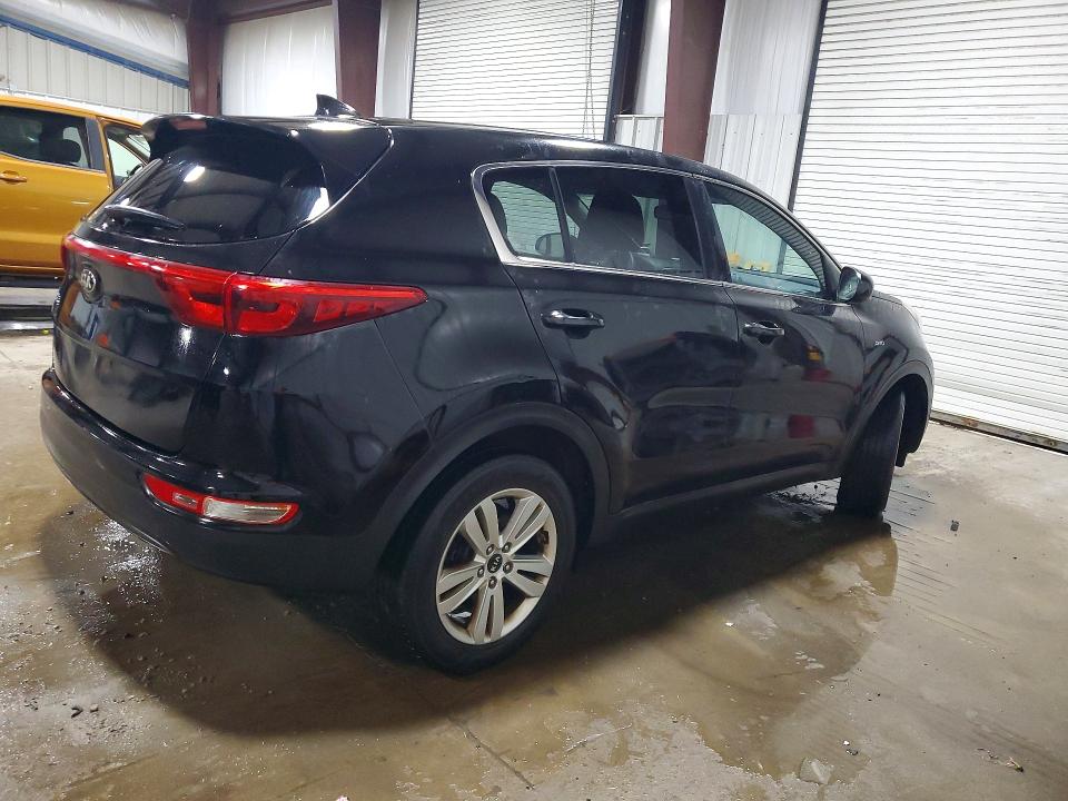 2018 Kia Sportage VIN KNDPMCAC8J7344195 COPART salvage auction — VANDALISM, Pa - Cert Of Salvage-Theft, sold $2,500 on 2026-07-08 (photo 3)