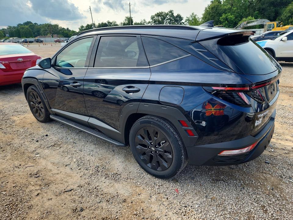 2024 Hyundai VIN KM8JF3DE0RU295676 COPART salvage auction — WATER/FLOOD, AL - CERT OF TITLE-FLOOD SALVAGE (P), sold $2,200 on 2026-07-28 (photo 2)