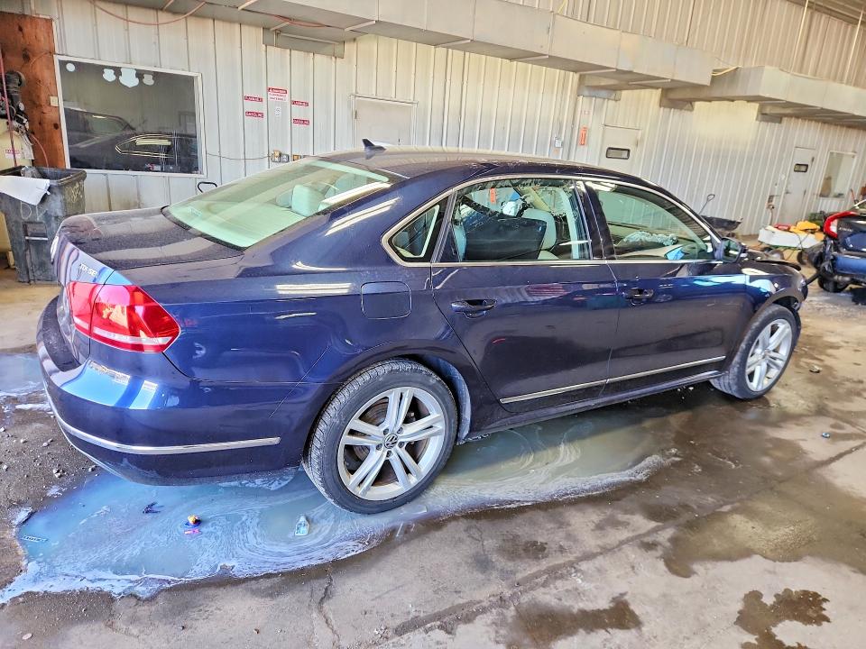 2013 Volkswagen Passat VIN 1VWCN7A31DC068065 COPART salvage auction — FRONT END, WI - JUNKED VEHICLE BILL OF SALE, sold $400 on 2026-08-03 (photo 3)