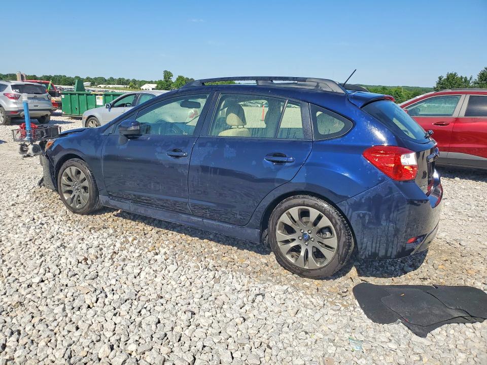 2015 Subaru VIN JF1GPAU64FH273943 COPART salvage auction — FRONT END, MI - CERT OF TITLE-SALVAGE VEHICLE, sold $1,300 on 2026-07-02 (photo 2)