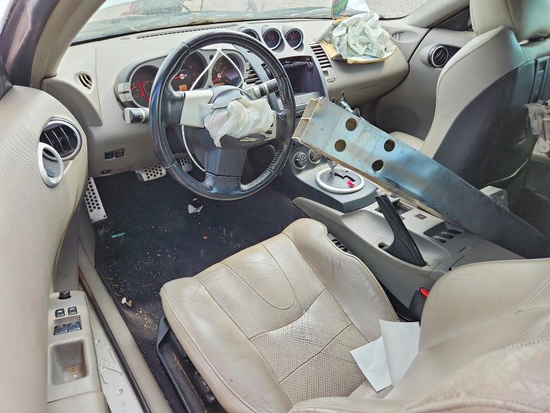 2004 Nissan 350z VIN JN1AZ36A94T010318 COPART salvage auction — FRONT END, Ok - Certificate Of Title, sold $2,490 on 2026-07-02 (photo 8)