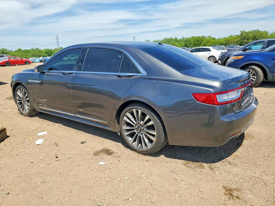 2017 Lincoln Continental VIN 1LN6L9TP3H5605137 COPART salvage auction — SIDE, Il - Salvage Certificate, sold $7,200 on 2026-07-03 (photo 2)