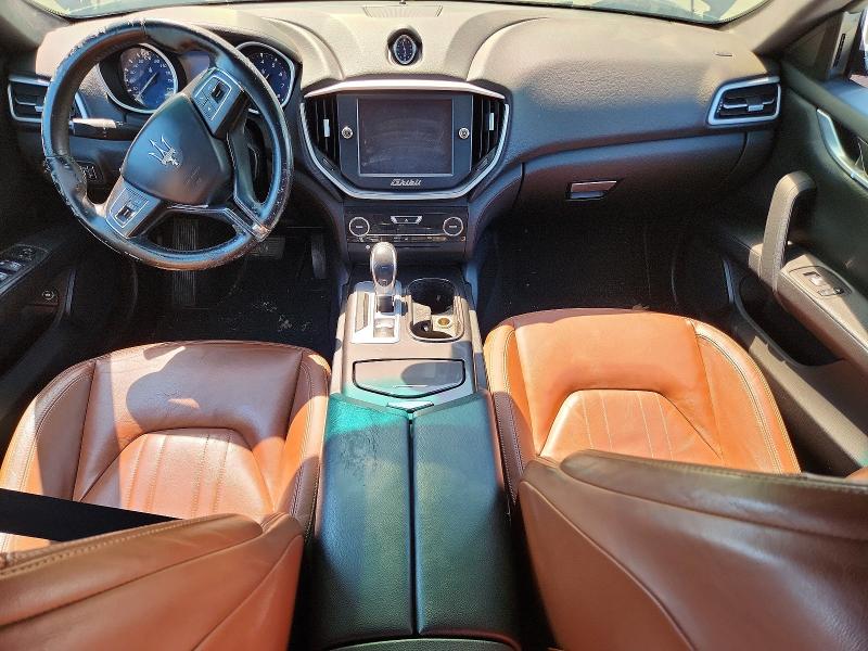 2015 Maserati Ghibli VIN ZAM57XSA3F1162137 COPART salvage auction — MINOR DENT/SCRATCHES, Sd - Cert Of Title-Salvage, sold $1,600 on 2026-07-20 (photo 8)