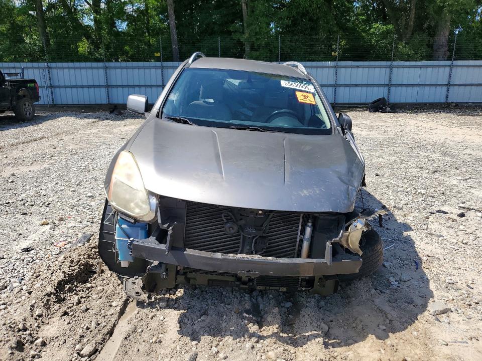 2013 Nissan Rogue VIN JN8AS5MT8DW016728 COPART salvage auction — FRONT END, Ga - Cert Of Title-Salvage, sold $250 on 2026-07-17 (photo 5)