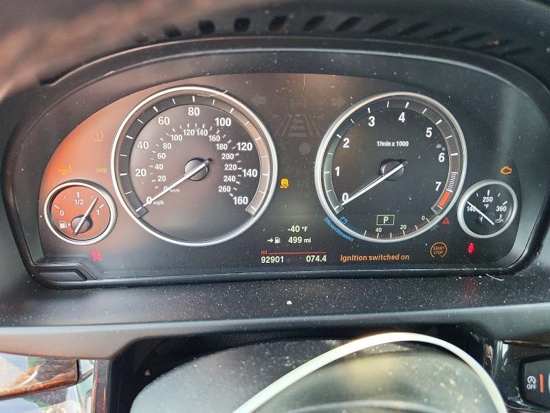 2015 BMW VIN 5UXKR2C54F0H37231 COPART salvage auction — FRONT END, Al - Cert Of Title-Salvage Title, sold $550 on 2026-07-09 (photo 9)