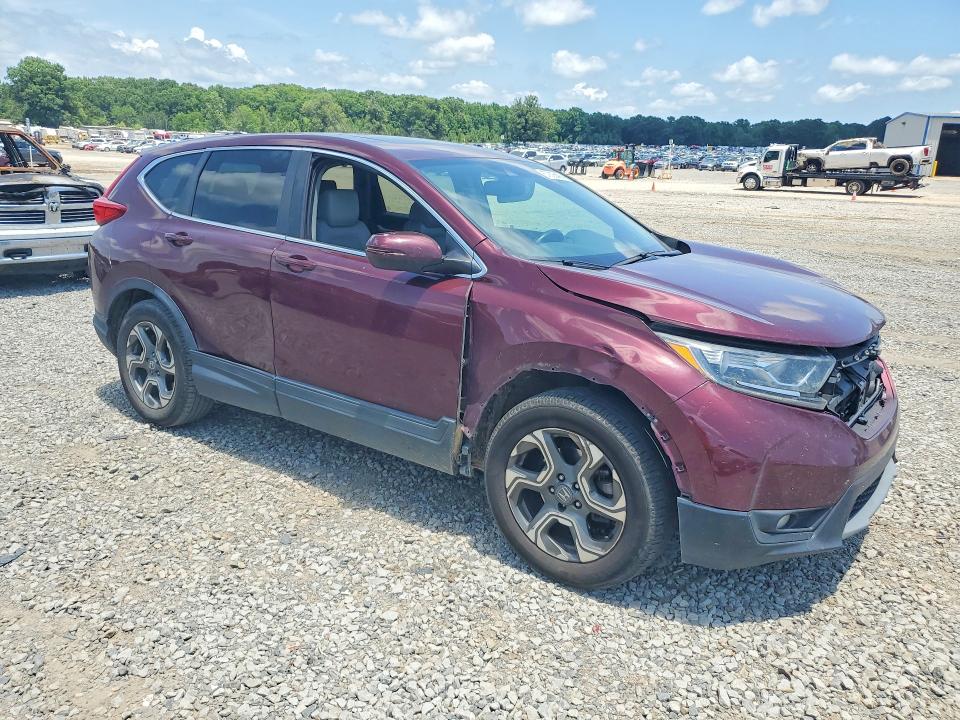 2017 Honda Cr-v VIN 7FARW1H80HE011961 COPART salvage auction — SIDE, AR - CERT OF TITLE-SALVAGE, sold $4,150 on 2026-07-13 (photo 4)