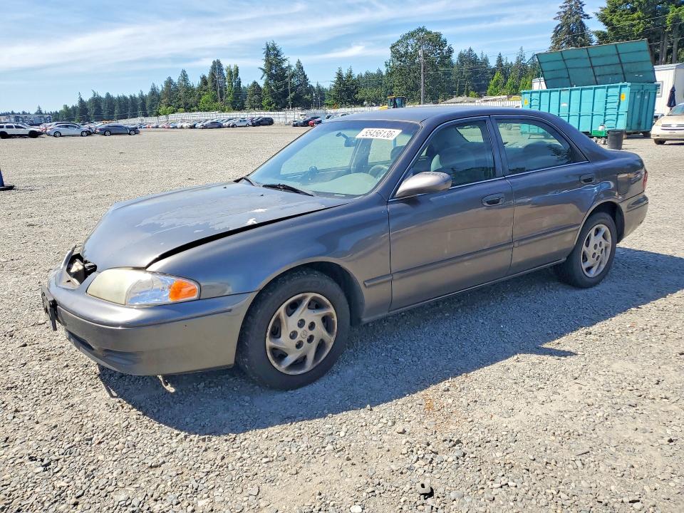 2001 Mazda 626 VIN 1YVGF22C315205083 COPART salvage auction — FRONT END, WA - BILL OF SALE, sold $175 on 2026-07-10 (photo 1)
