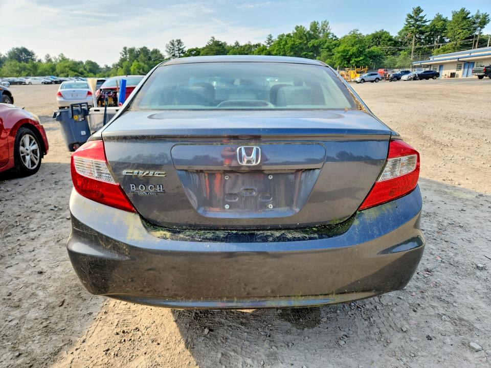 2012 Honda Civic VIN 2HGFB2F5XCH318888 COPART salvage auction — MINOR DENT/SCRATCHES, Ma - Certificate Of Title, sold $4,100 on 2026-07-02 (photo 6)