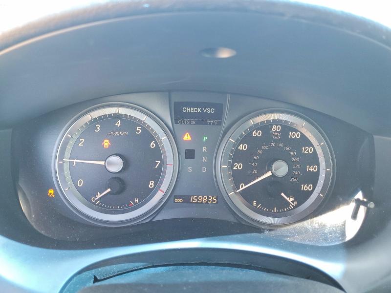 2007 Lexus ES VIN JTHBJ46G572074738 COPART salvage auction — FRONT END, Nj - Cert Of Title-Salvage, sold $650 on 2026-07-28 (photo 9)