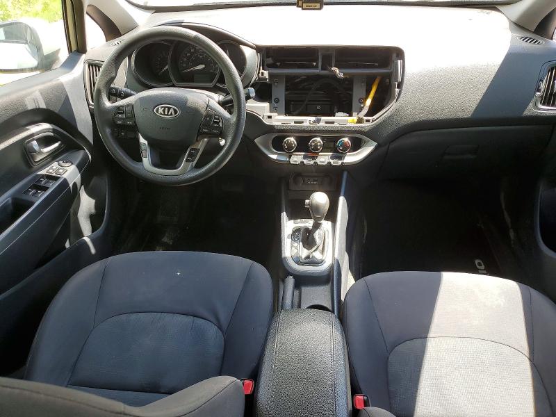 2013 Kia Rio VIN KNADM4A38D6100336 COPART salvage auction — UNDERCARRIAGE, On - Permit No Brand - Unfit, sold $250 on 2026-07-02 (photo 8)