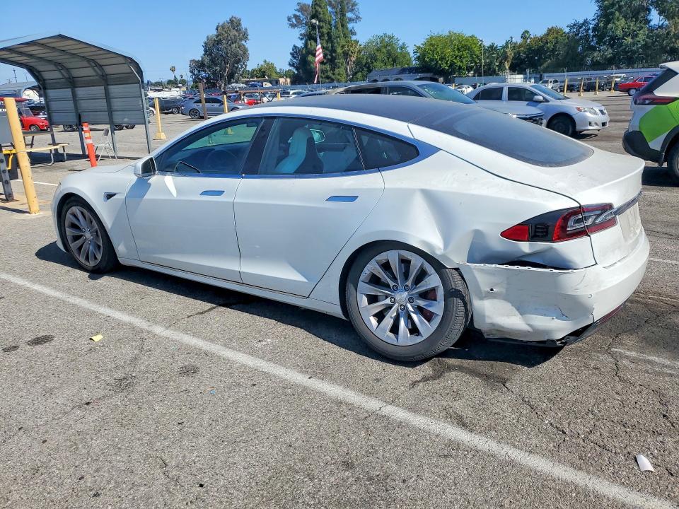 2019 Tesla Model s VIN 5YJSA1E25KF337242 COPART salvage auction — REAR END, Ca - Salvage Certificate, sold $11,000 on 2026-07-31 (photo 2)