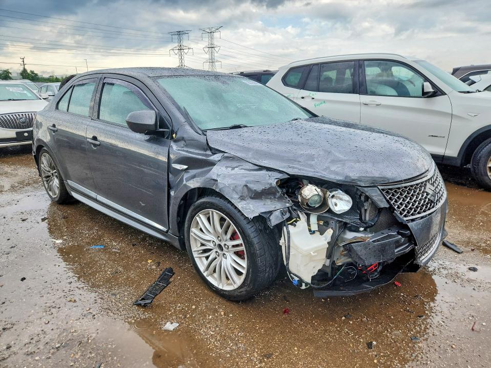 2011 Suzuki Kizashi VIN JS2RF9A88B6110301 COPART salvage auction — FRONT END, Il - Salvage Certificate, sold $250 on 2026-07-28 (photo 4)
