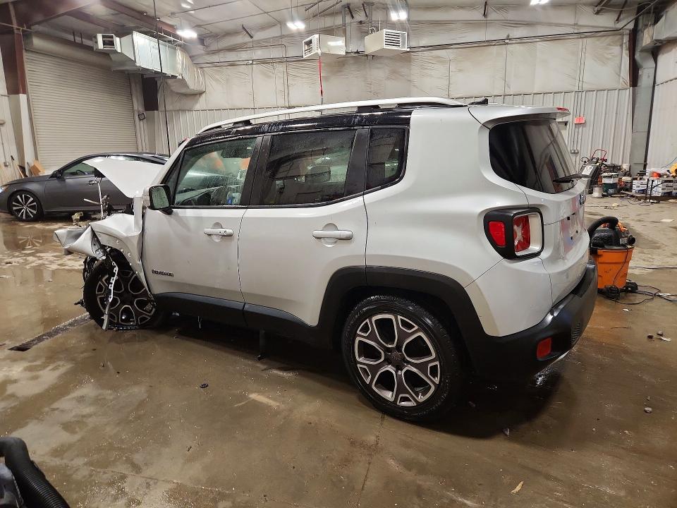 2015 Jeep Renegade VIN ZACCJADTXFPB32206 COPART salvage auction — FRONT END, Wi - Junked Vehicle Bill Of Sale, sold $425 on 2026-07-13 (photo 2)