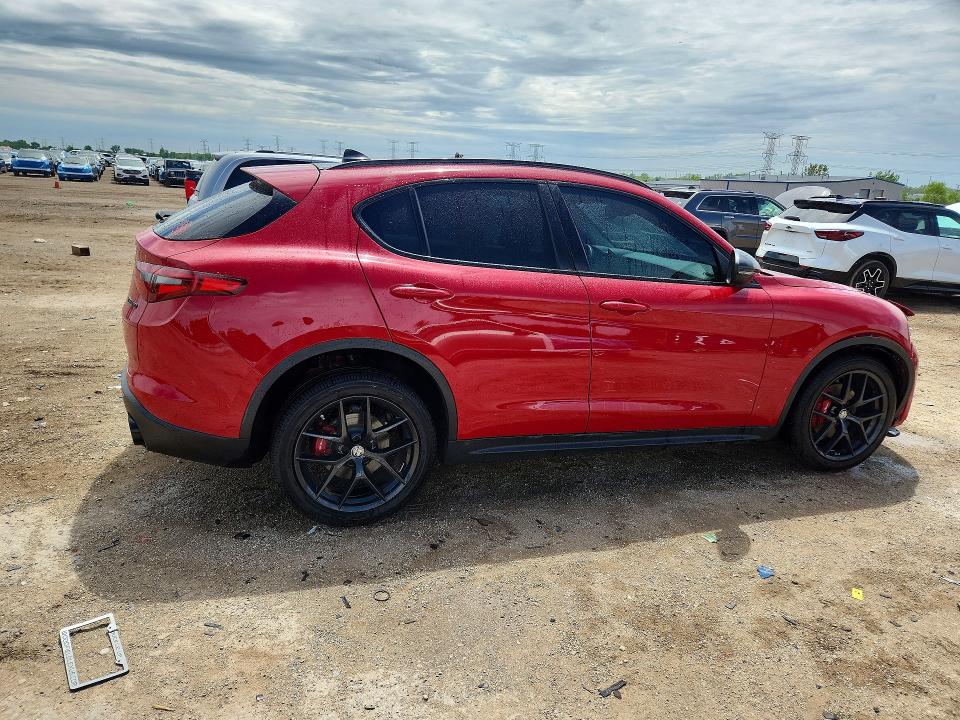 2019 Alfa romeo VIN ZASPAKAN2K7C42419 COPART salvage auction — FRONT END, Il - Salvage Certificate, sold $975 on 2026-07-28 (photo 3)