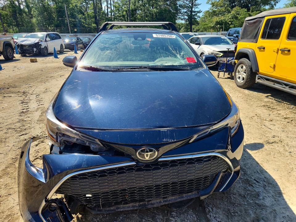 2019 Toyota Corolla VIN JTNK4RBE4K3045692 COPART salvage auction — FRONT END, Md - Cert Of Salvage < 75% Damage, sold $3,650 on 2026-07-14 (photo 5)