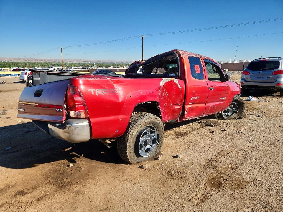 2006 Toyota Tacoma VIN 5TEUX42N36Z209111 COPART salvage auction — ROLLOVER, NM - NON-REPAIRABLE VEHICLE CERT, sold $425 on 2026-07-27 (photo 3)