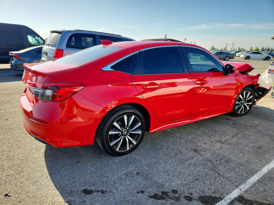 2023 Honda Civic VIN 2HGFE1F74PH311072 COPART salvage auction — FRONT END, Ca - Lien Papers-Salvage Or Ac, sold $3,500 on 2026-07-03 (photo 3)