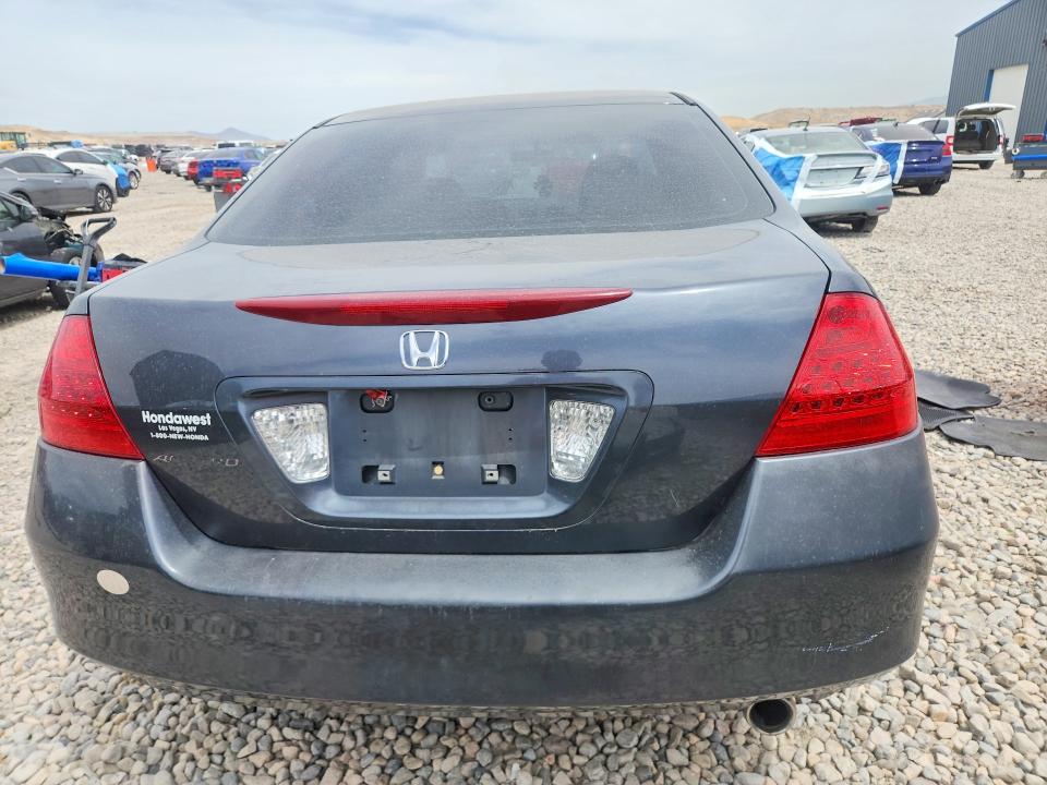 2006 Honda Accord VIN 1HGCM56726A093689 COPART salvage auction — FRONT END, Ut - Salvage Certificate, sold $450 on 2026-07-02 (photo 6)