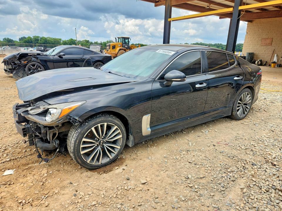 2019 Kia Stinger VIN KNAE15LA1K6053159 COPART salvage auction — FRONT END, Tn - Certificate Of Title (P), sold $4,100 on 2026-07-29 (photo 1)