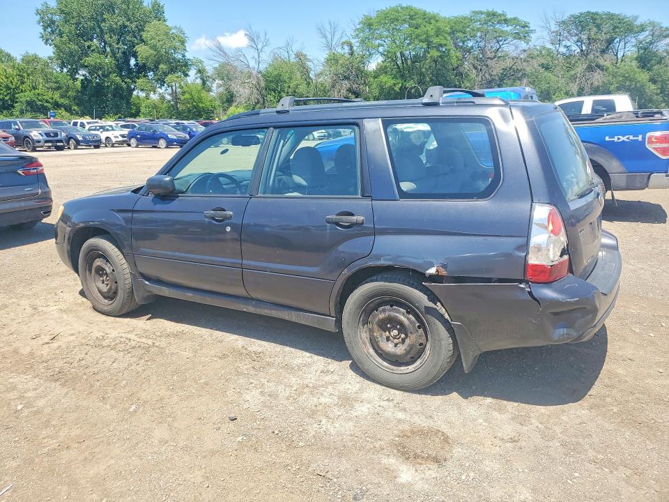 2008 Subaru Forester VIN JF1SG636X8H708167 COPART salvage auction — REAR END, Ia - Cert Of Title-Salvage Title, sold $80 on 2026-07-31 (photo 2)