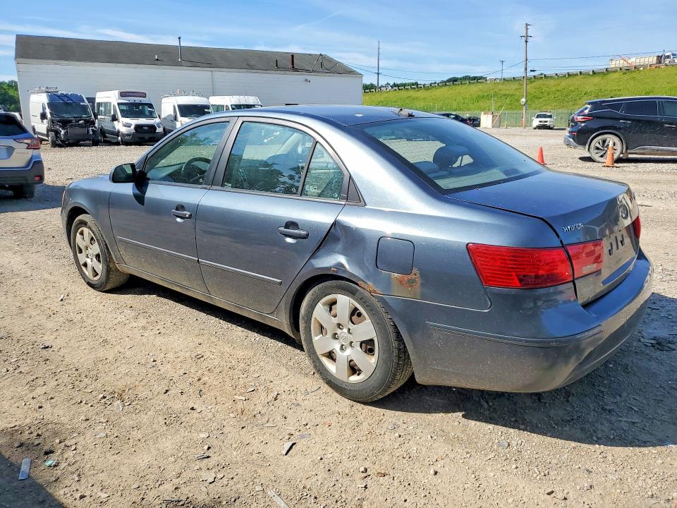 2009 Hyundai Sonata VIN 5NPET46C89H498308 COPART salvage auction — SIDE, Oh - Cert Of Title-Salvage, sold $300 on 2026-07-08 (photo 2)