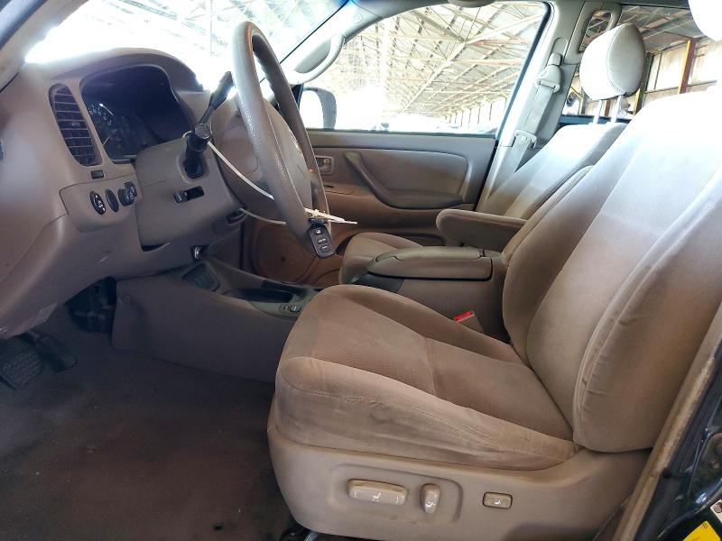 2006 Toyota Sequoia VIN 5TDZT34A66S279706 COPART salvage auction — FRONT END, Az - Certificate Of Title, sold $875 on 2026-07-15 (photo 7)