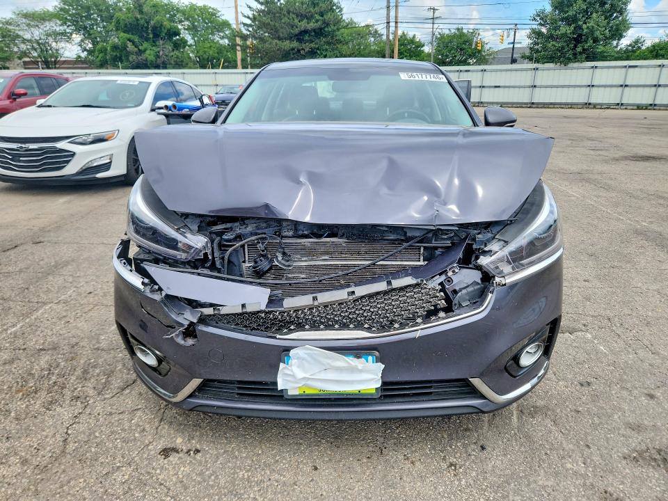 2017 Kia Cadenza VIN KNALC4J15H5058507 COPART salvage auction — FRONT END, Oh - Cert Of Title-Salvage, sold $100 on 2026-07-29 (photo 5)
